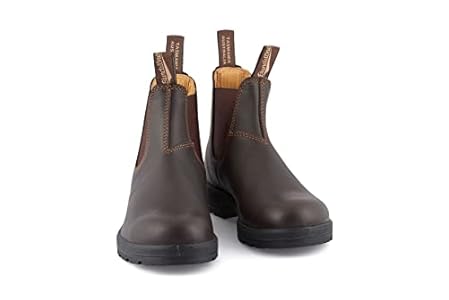 Blundstone 550 Walnut Brown Skórzane Unisex Chelsea Boots